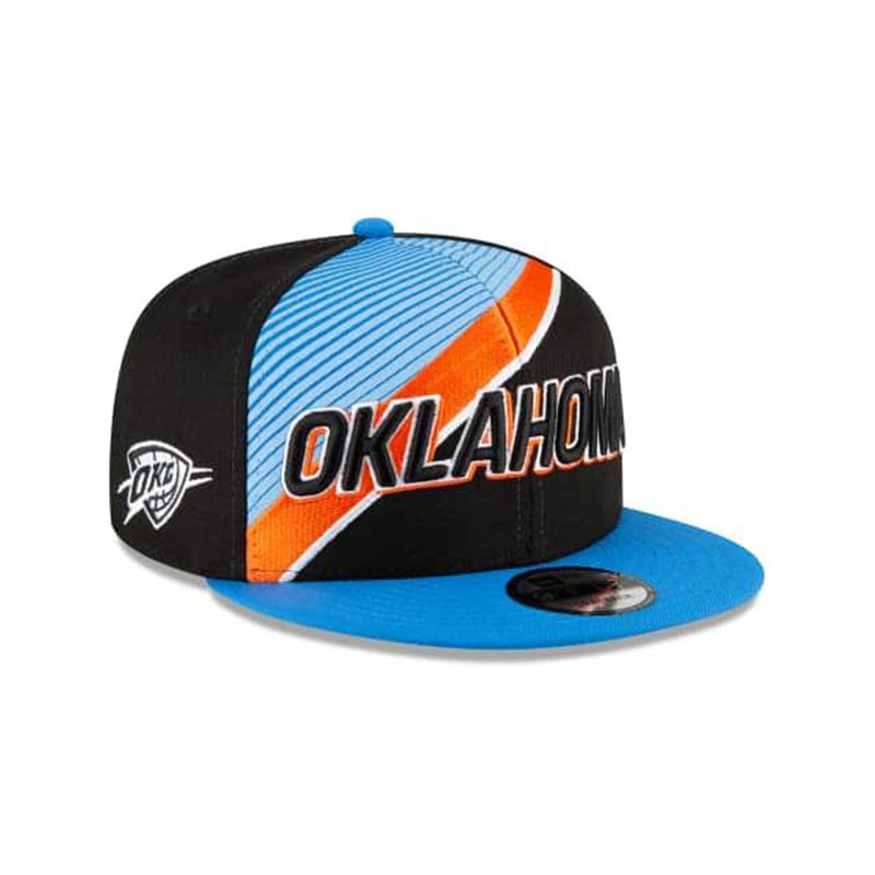 NBA Oklahoma City Thunder City Edition 59Fifty Fitted (CNO5045) - Blue New Era Caps